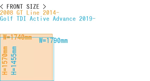 #2008 GT Line 2014- + Golf TDI Active Advance 2019-
